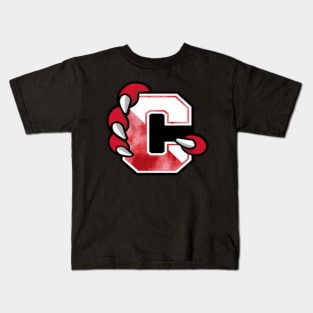 Suny Cortland C tie dye Kids T-Shirt